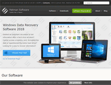 Tablet Screenshot of hetmanrecovery.com